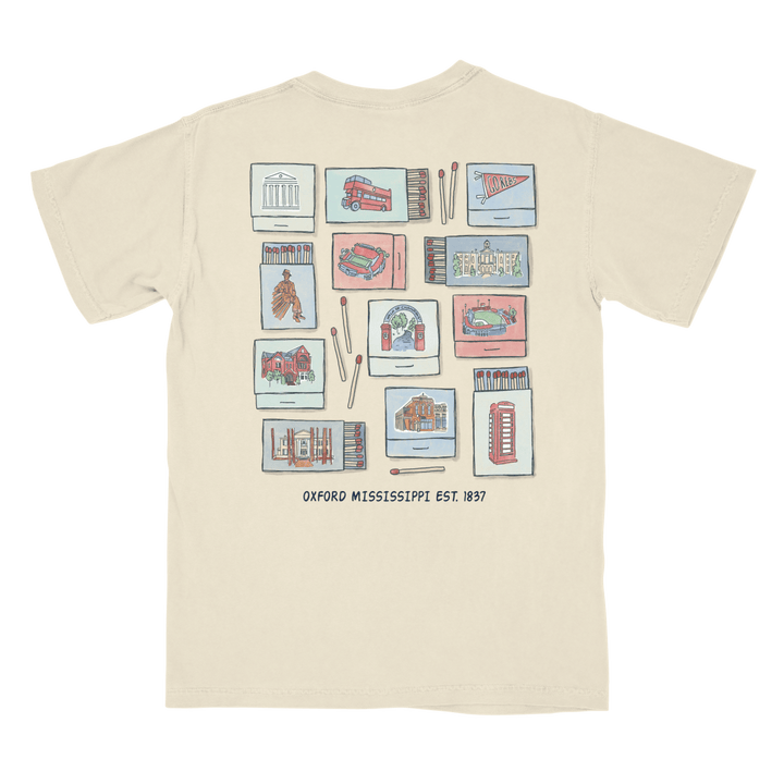 Ole Miss Matchbook T-Shirt - Shop B - Unlimited - 