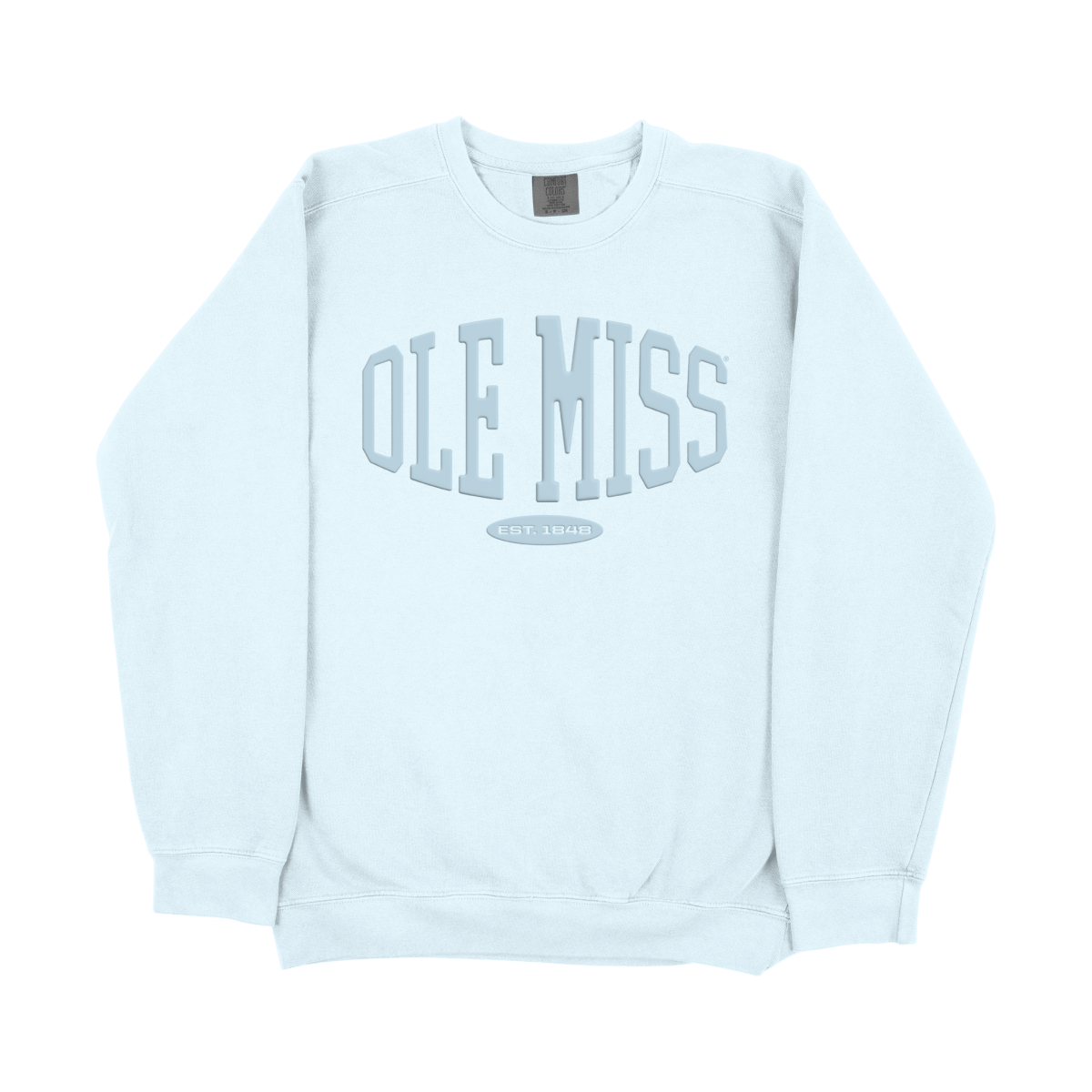 Ole Miss Monochrome Collegiate Crewneck Sweatshirt - Shop B - Unlimited - 
