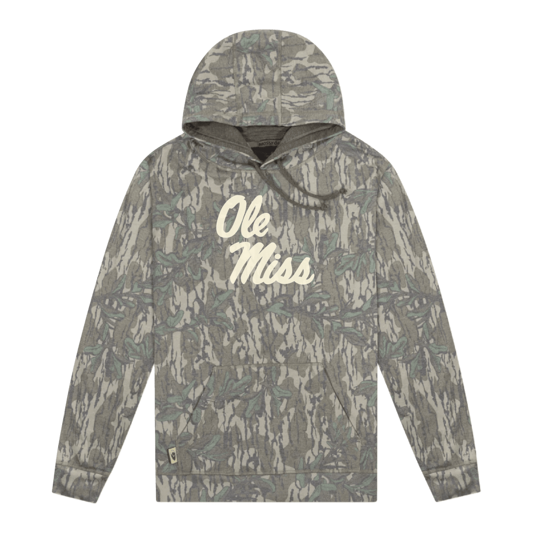Ole Miss Mossy Oak Logo Hoodie - Shop B - Unlimited - men fleece