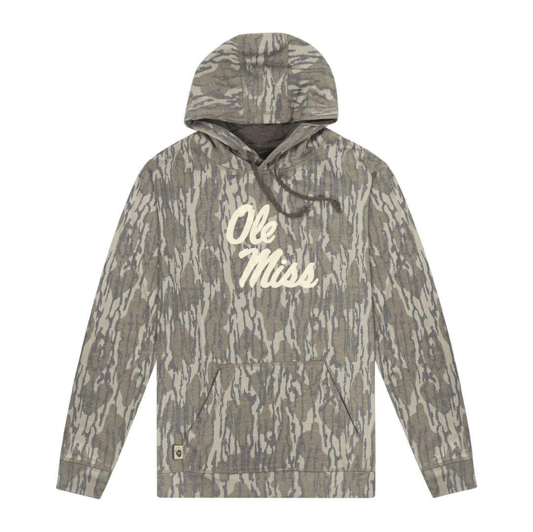 Ole Miss Mossy Oak Logo Hoodie - Shop B - Unlimited - men fleece