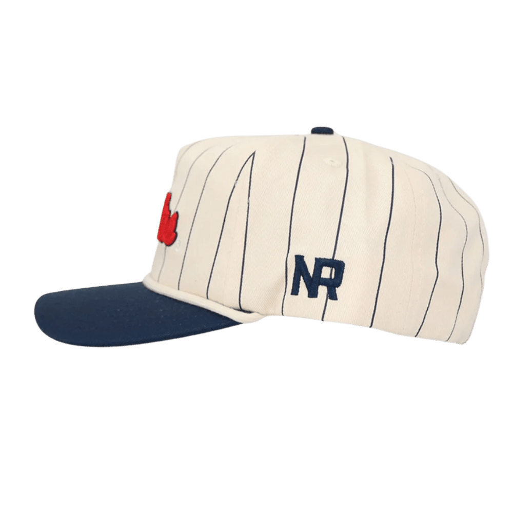 Ole Miss No Rivals Pinstripe Hat - Shop B - Unlimited - caps adjustable