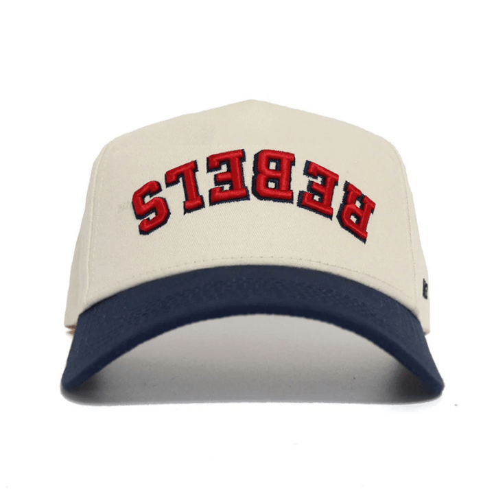 Ole Miss No Rivals Upside Down REBELS Classic Colors Hat - Shop B - Unlimited - caps adjustable