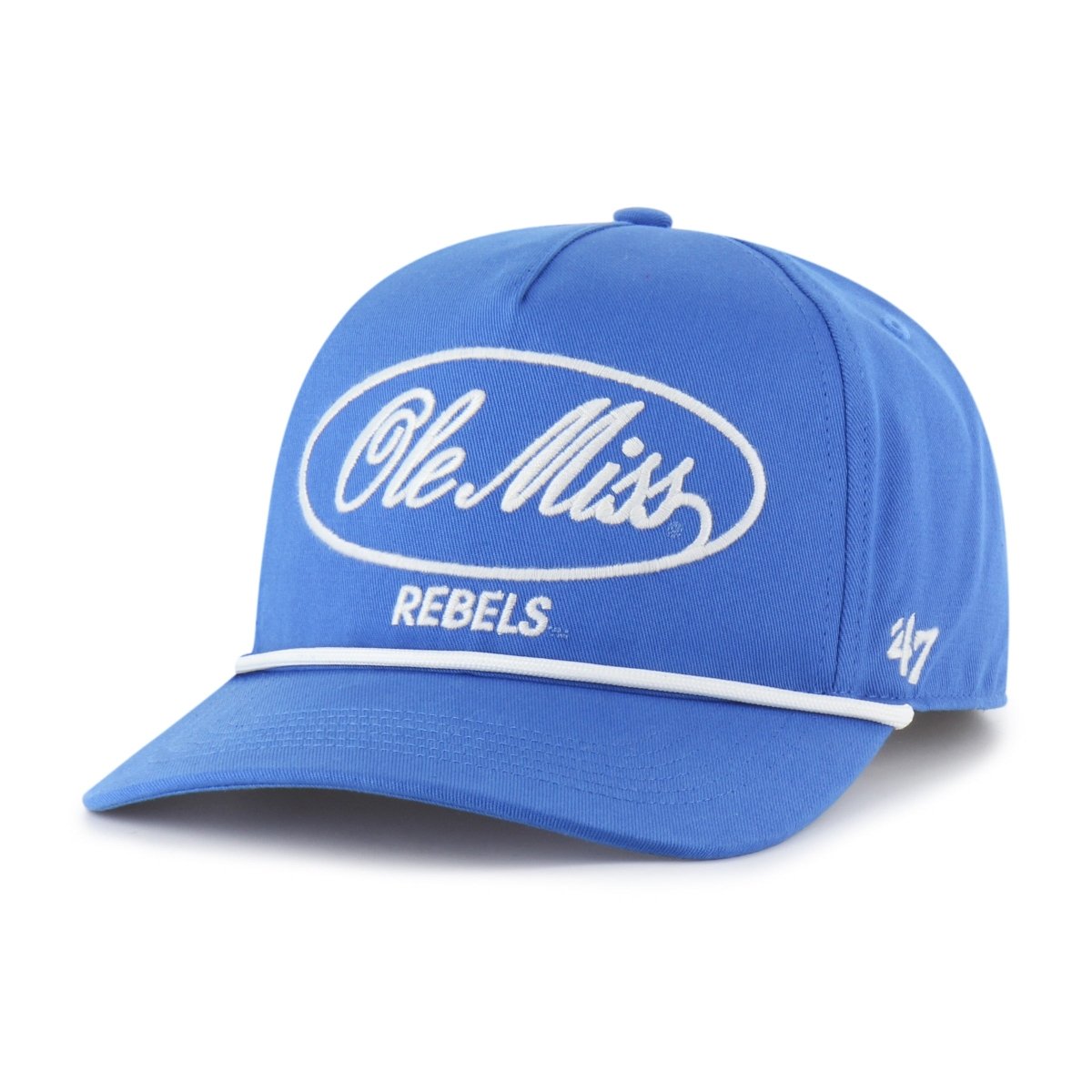 Ole Miss Rebels Blue Raz Foundational 47 Brand Hitch Hat - Shop B - Unlimited - 