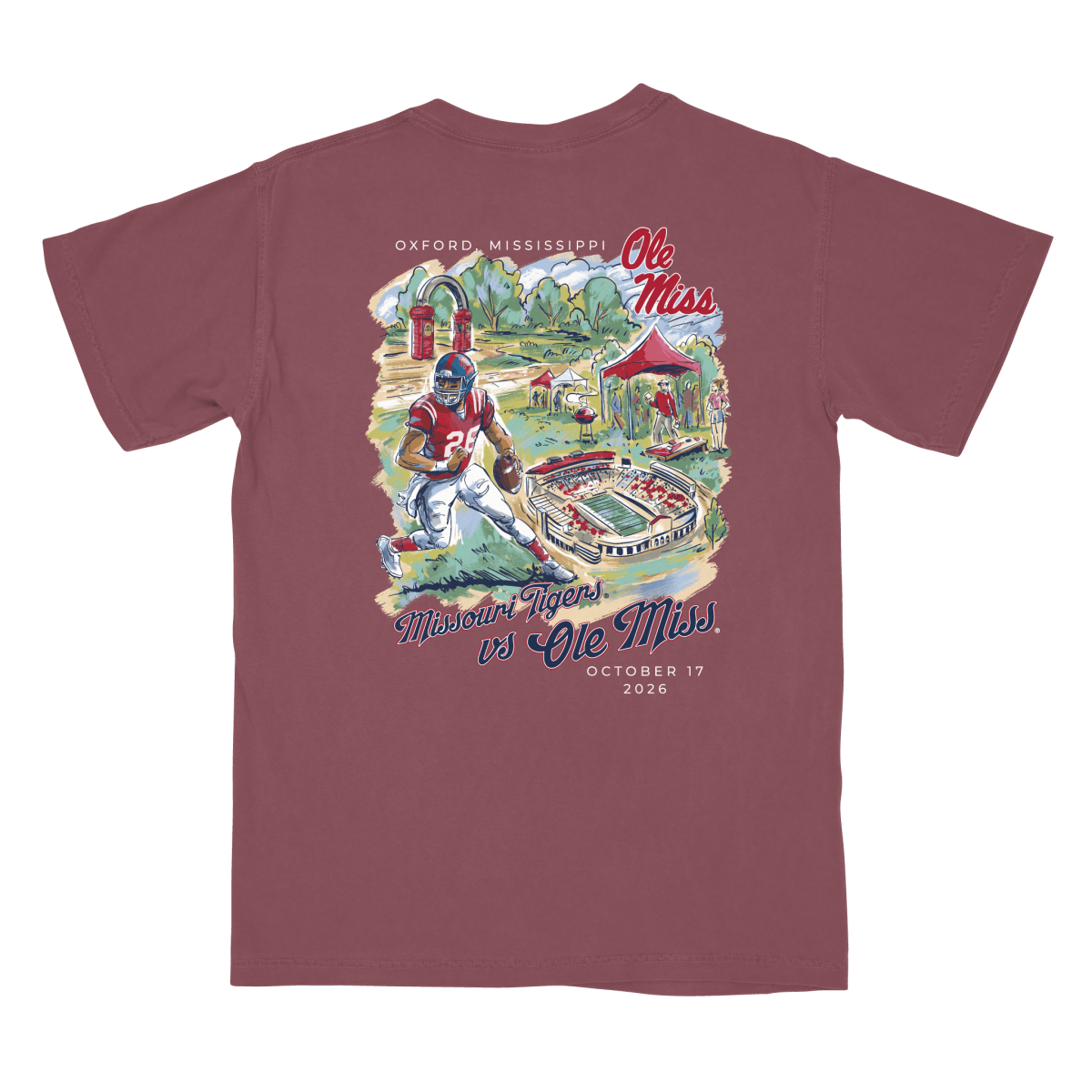 Ole Miss Rebels Game Day Tees Bundle 2026 - Game Day Apparel -
