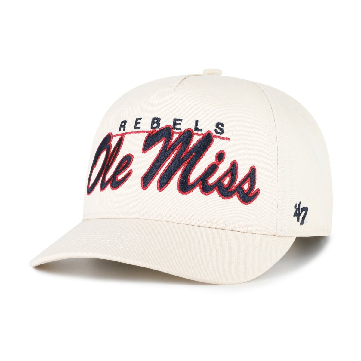 Ole Miss Rebels Natural Brushmark 47 Hitch Hat - Shop B - Unlimited - caps adjustable