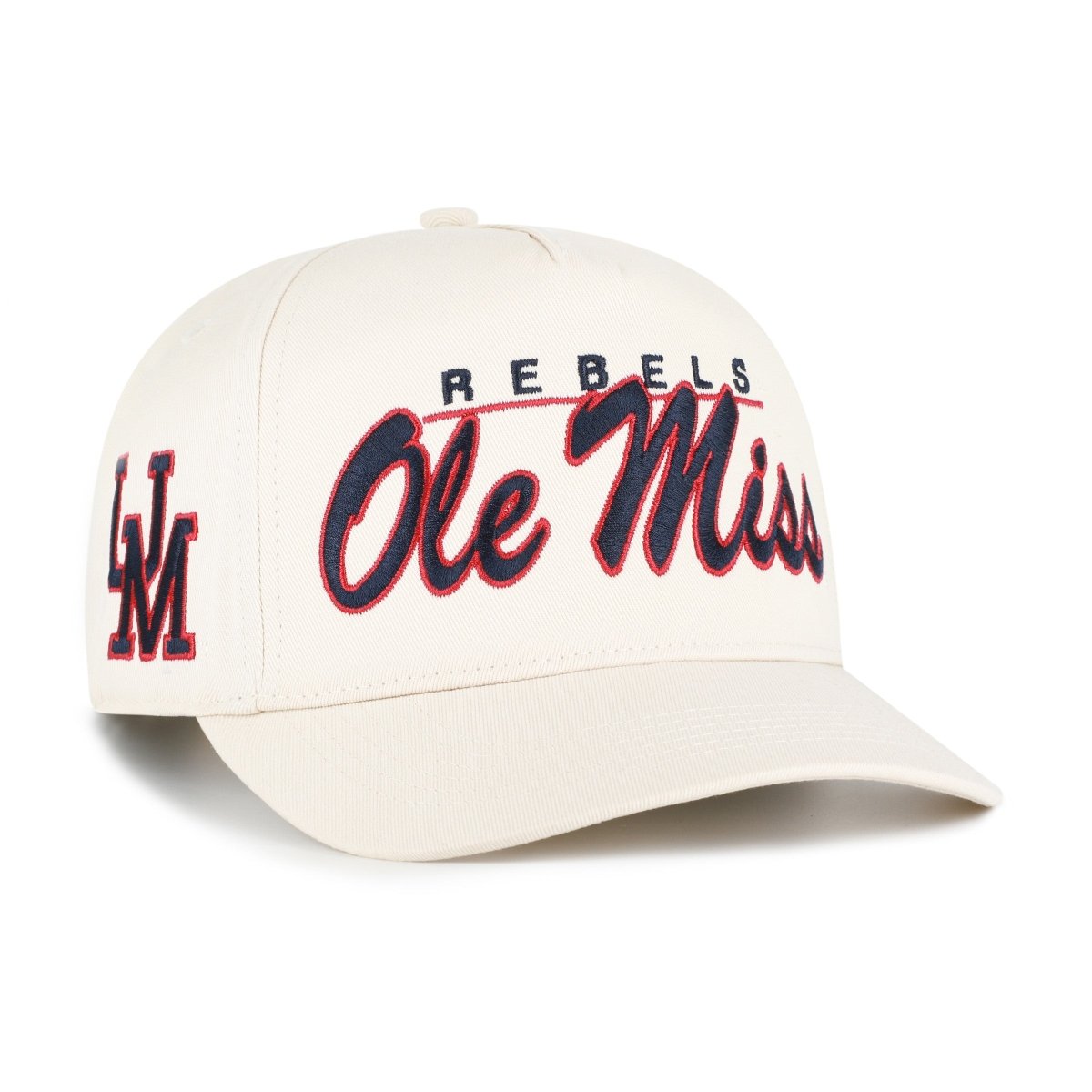 Ole Miss Rebels Natural Brushmark 47 Hitch Hat - Shop B - Unlimited - caps adjustable