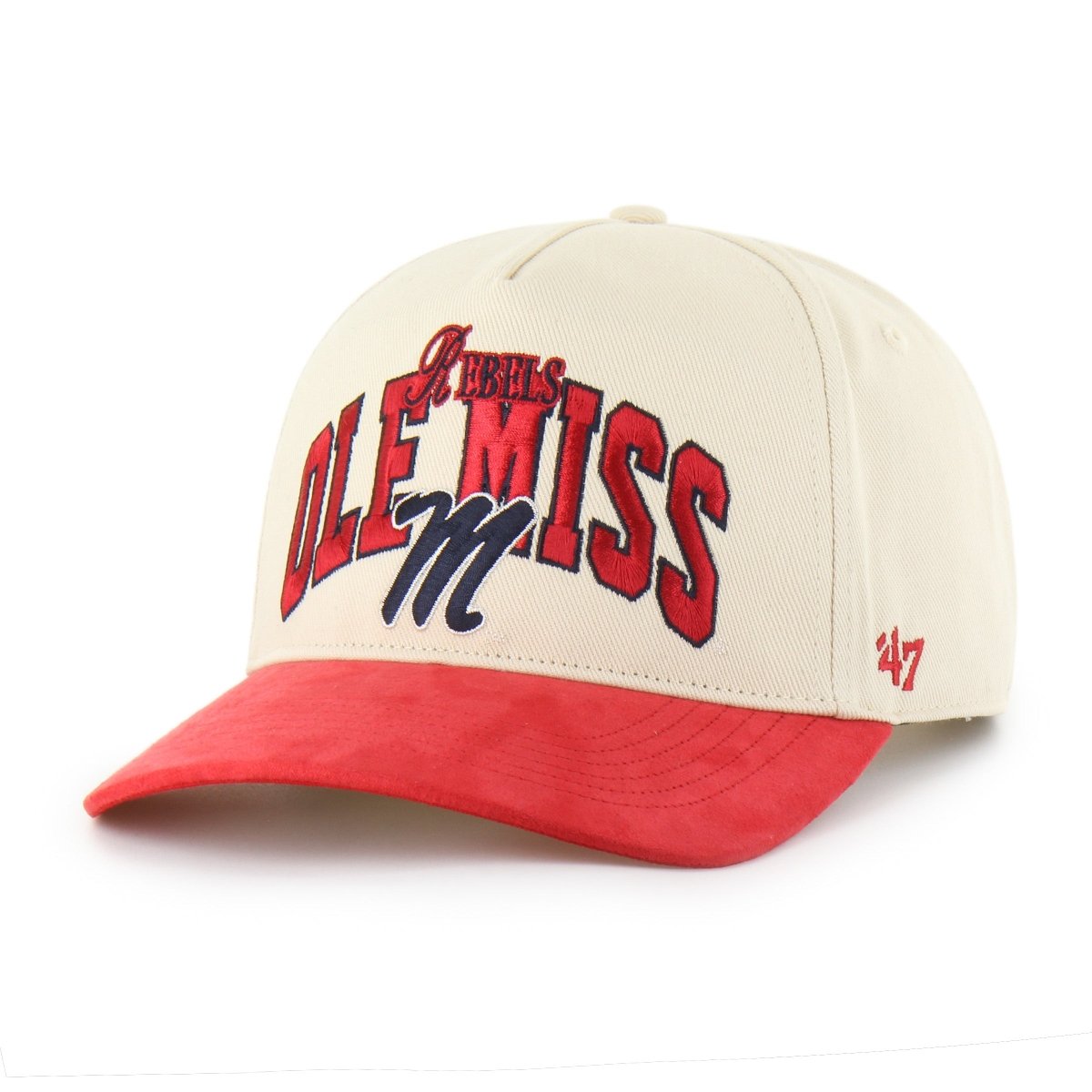 Ole Miss Rebels Natural Inbounds 47 Brand Hitch Hat - Shop B - Unlimited - 