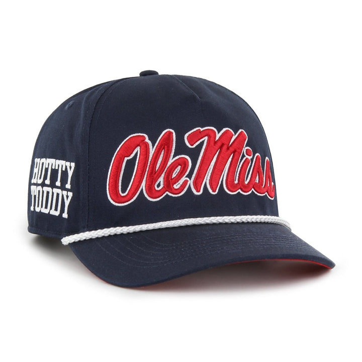 Ole Miss Rebels Navy 47 Brand Overhand Hitch Hat - Shop B - Unlimited - caps adjustable