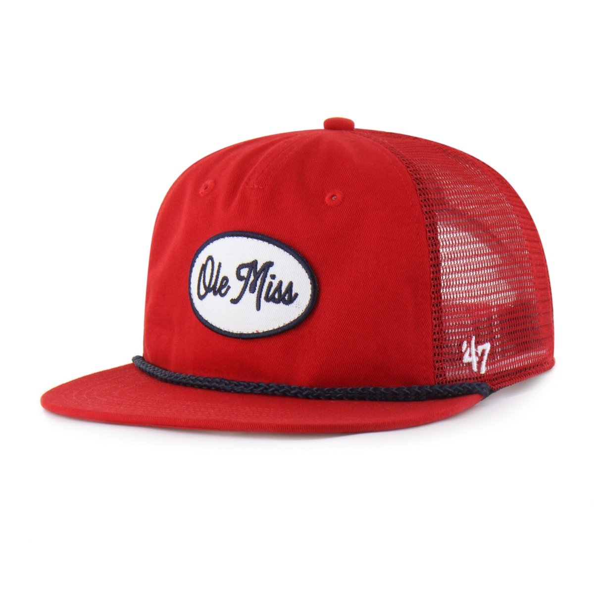 Ole Miss Rebels Red Depot 47 Brand Captain Hat - Shop B - Unlimited - 