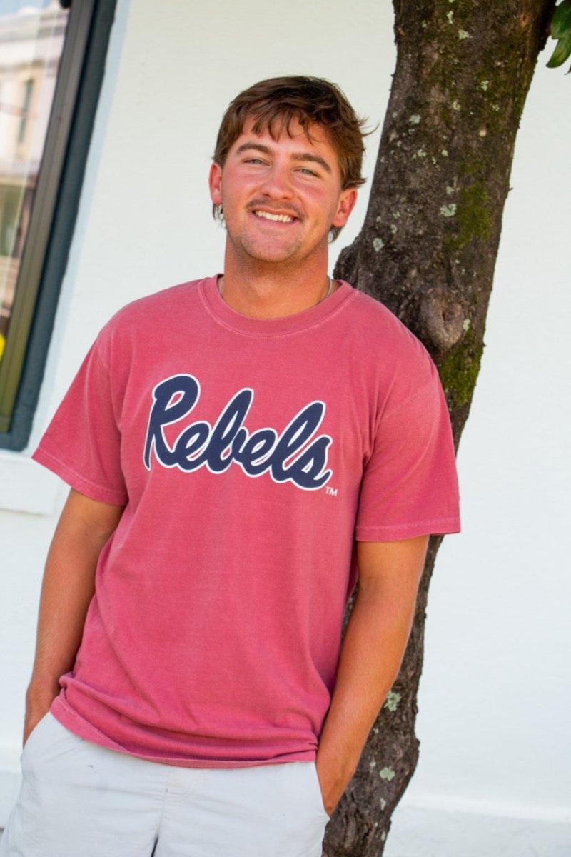 Ole Miss Rebels Script Adult T-Shirt - Game Day Apparel - T-Shirts