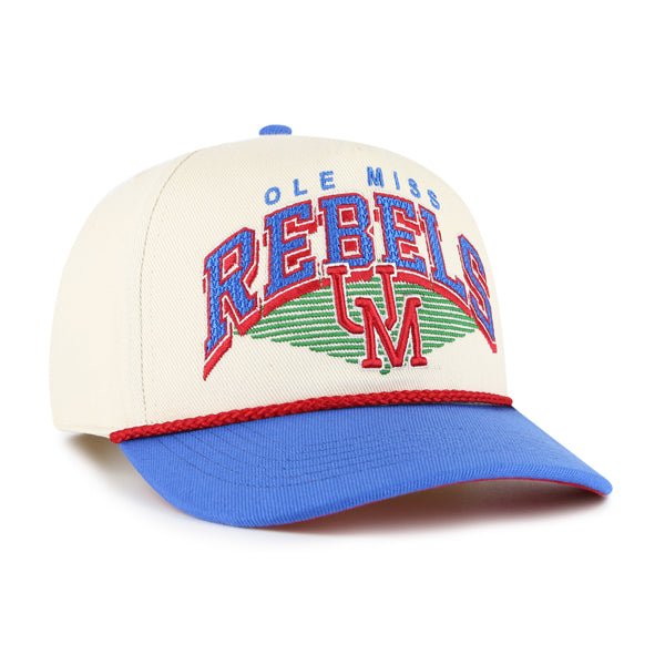 Ole Miss Rebels Vin Natural Pomona TT Rope 47 Brand Hitch RF Hat - Shop B - Unlimited - 