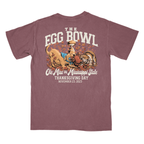 Ole Miss Rebels vs. Mississippi State Bulldogs Game Day 2023 T - Shirt - Shop B - Unlimited - men tee