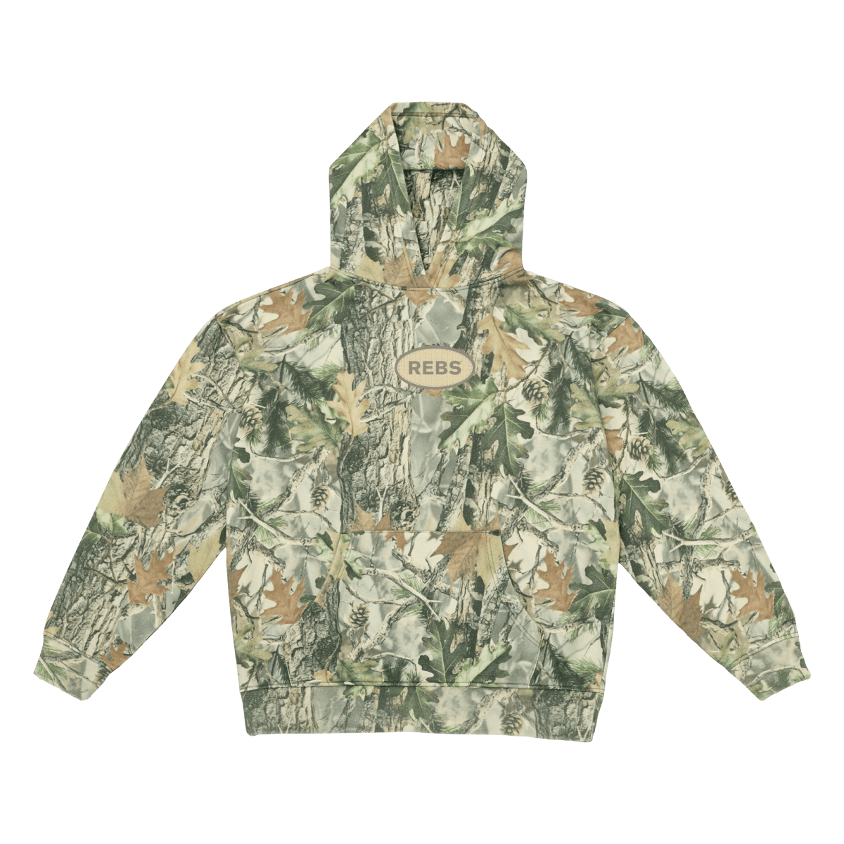 Ole Miss REBS Cotton Collective Vintage Wood Camo Special Hoodie - Game Day Apparel -
