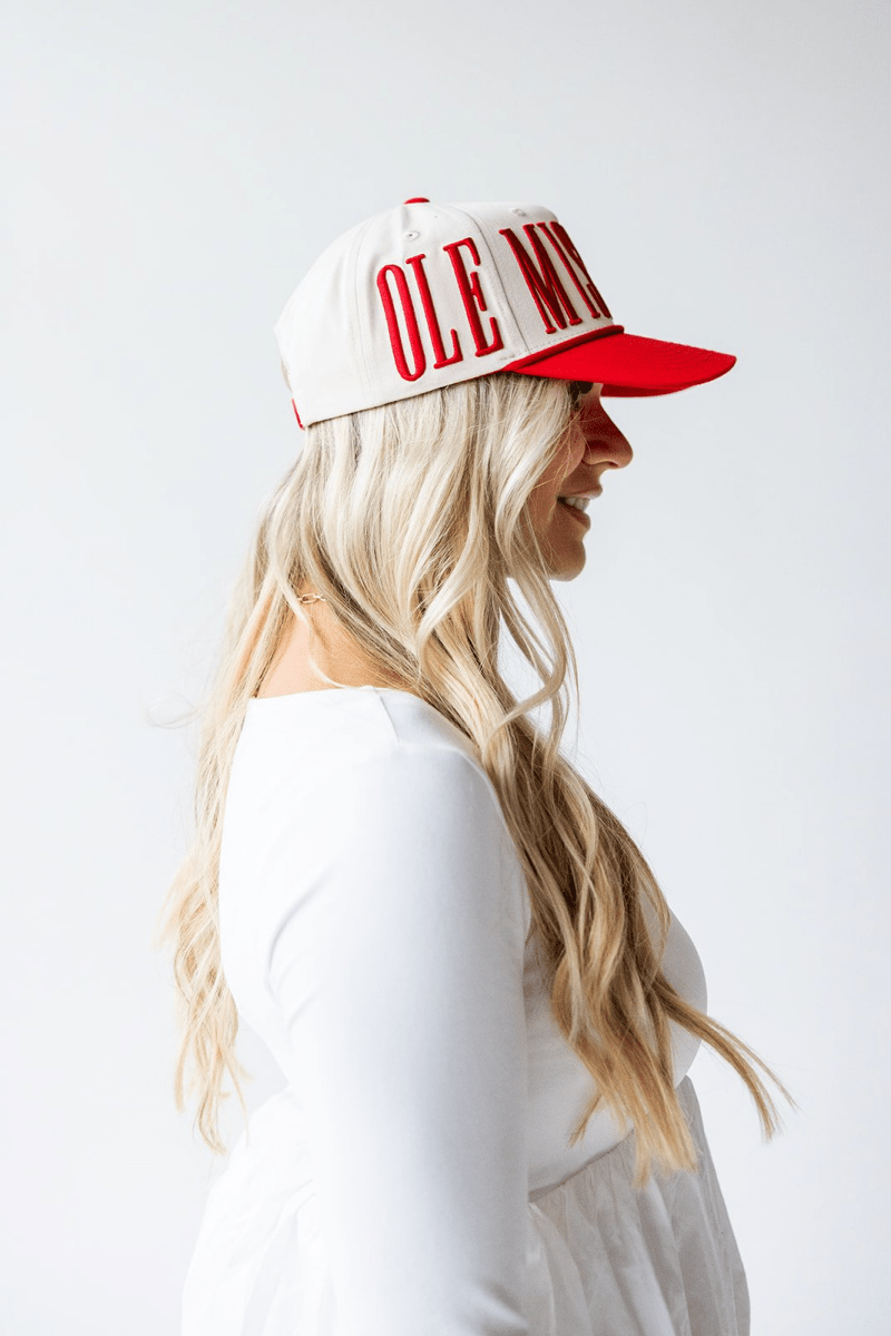 Ole Miss Saturday Stretch Canvas Trucker Hat - Shop B - Unlimited - 