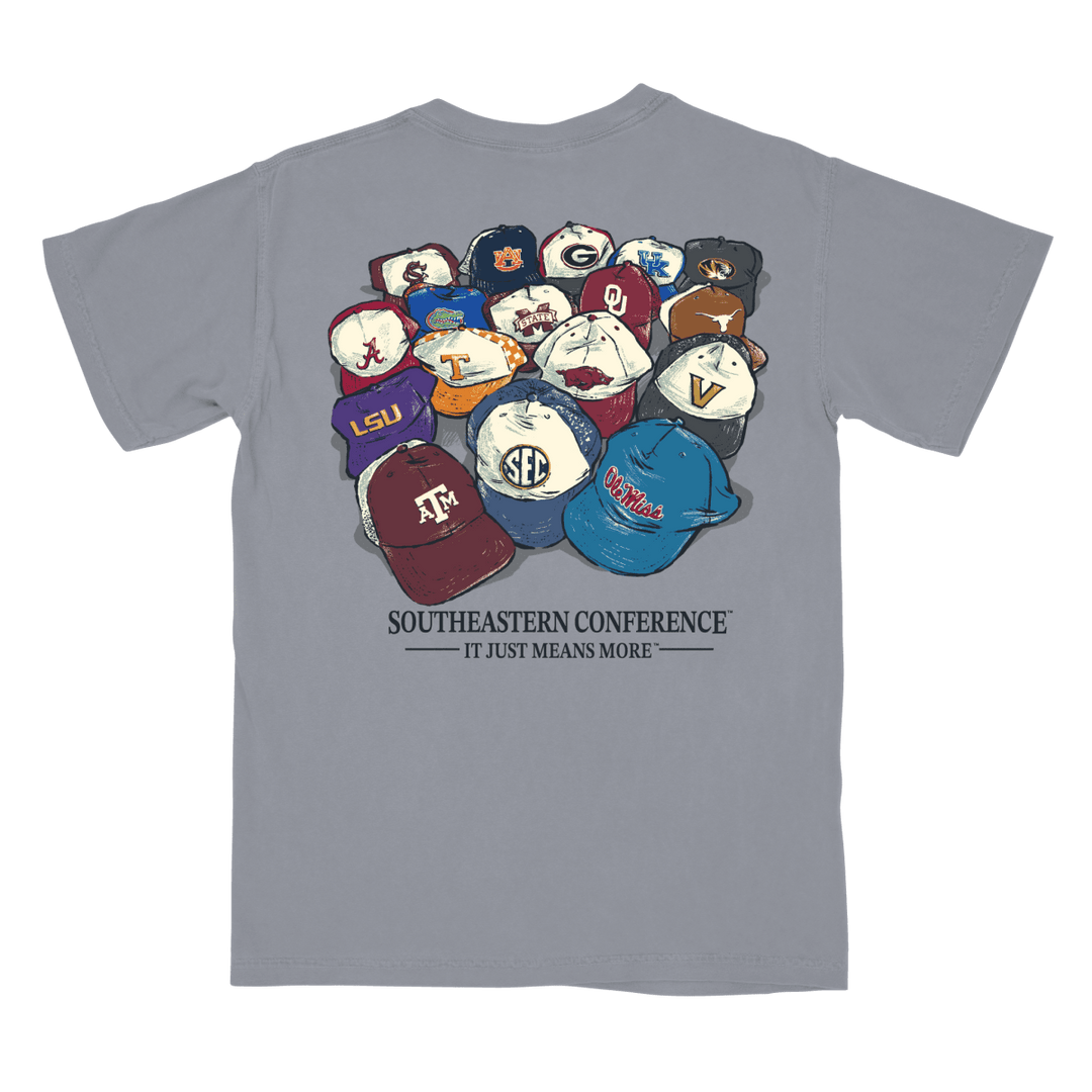 Ole Miss SEC Baseball Caps T-Shirt - Shop B - Unlimited - 