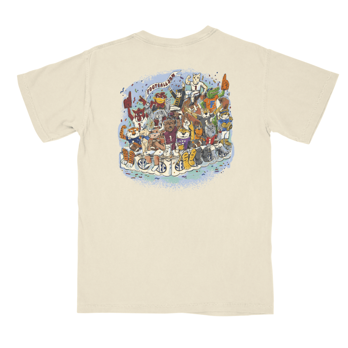 Ole Miss SEC Gameday Parade T-Shirt - Game Day Apparel -