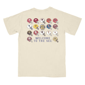 Ole Miss SEC Helmets - Shop B - Unlimited - men tee