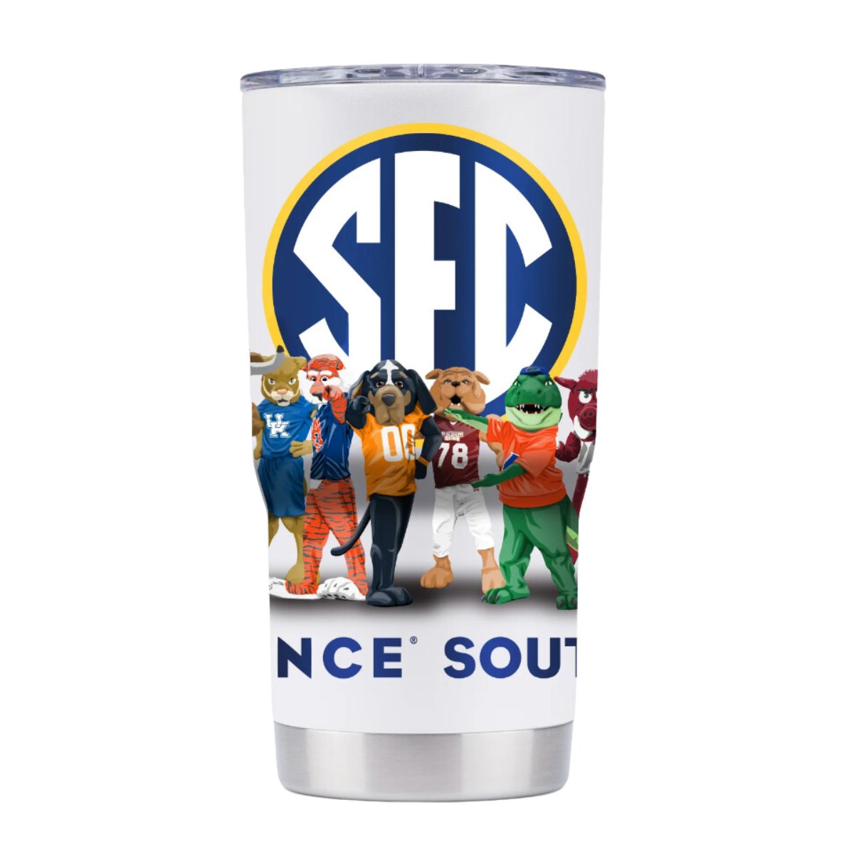 Ole Miss SEC Mascot Tumbler - Shop B - Unlimited - novelty drinkware