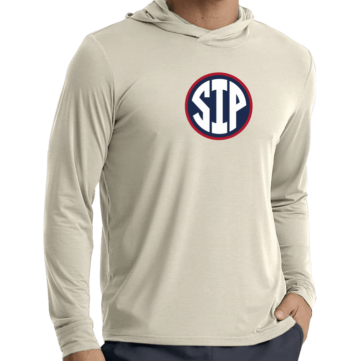 Ole Miss SIP Free Fly Men's Elevate Lightweight Hoodie - Shop B - Unlimited - men outerwear