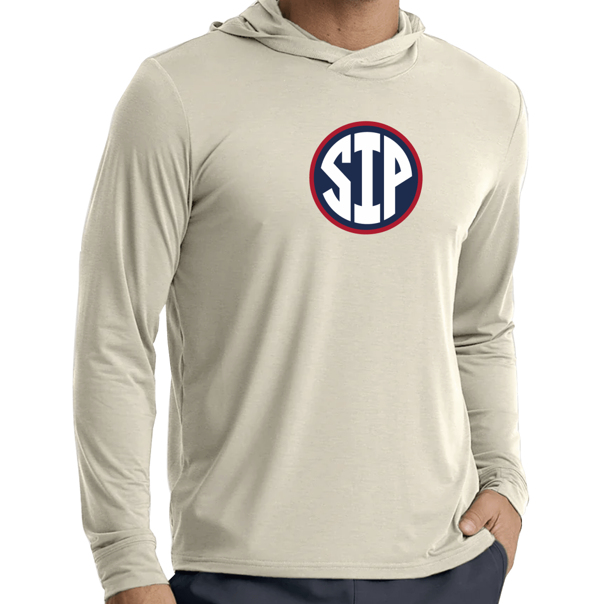 Ole Miss SIP Free Fly Men's Elevate Lightweight Hoodie - Shop B - Unlimited - men outerwear