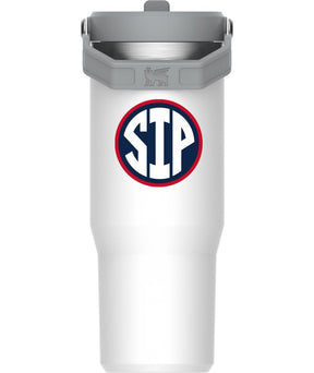 Ole Miss SIP Stanley IceFlow Flip Straw 30oz Tumbler - Shop B - Unlimited - novelty drinkware