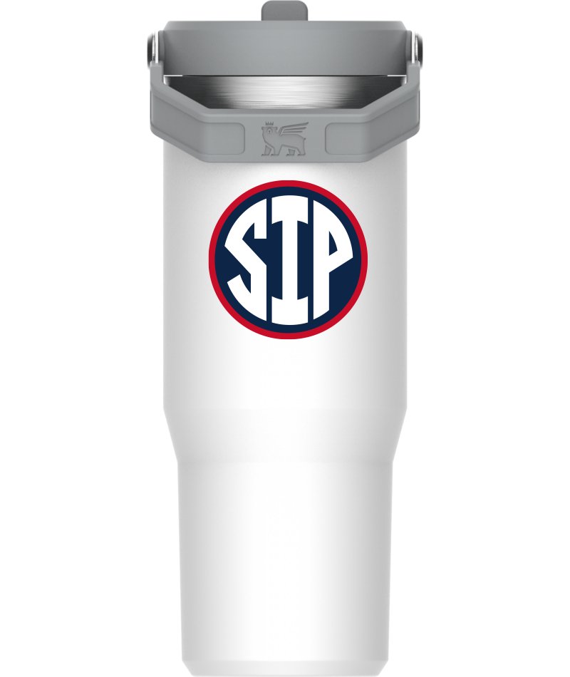 Ole Miss SIP Stanley IceFlow Flip Straw 30oz Tumbler - Shop B - Unlimited - novelty drinkware