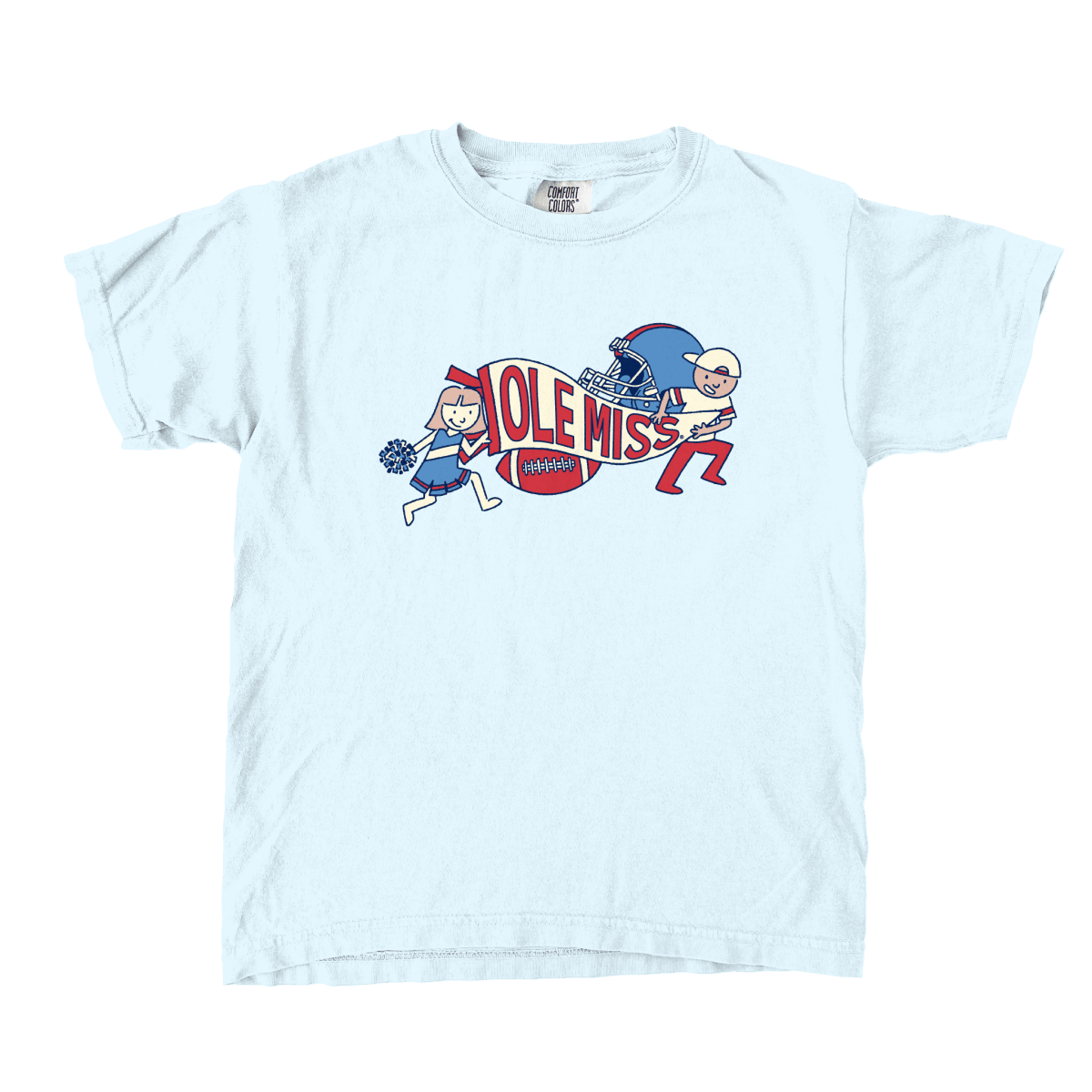 Ole Miss Spirit Run Youth T-Shirt - Game Day Apparel -