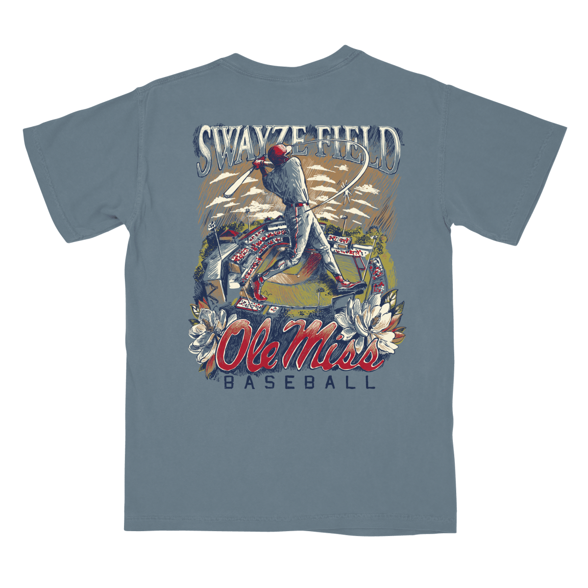 Ole Miss Swayze Field Day T-Shirt - Shop B - Unlimited - men tee