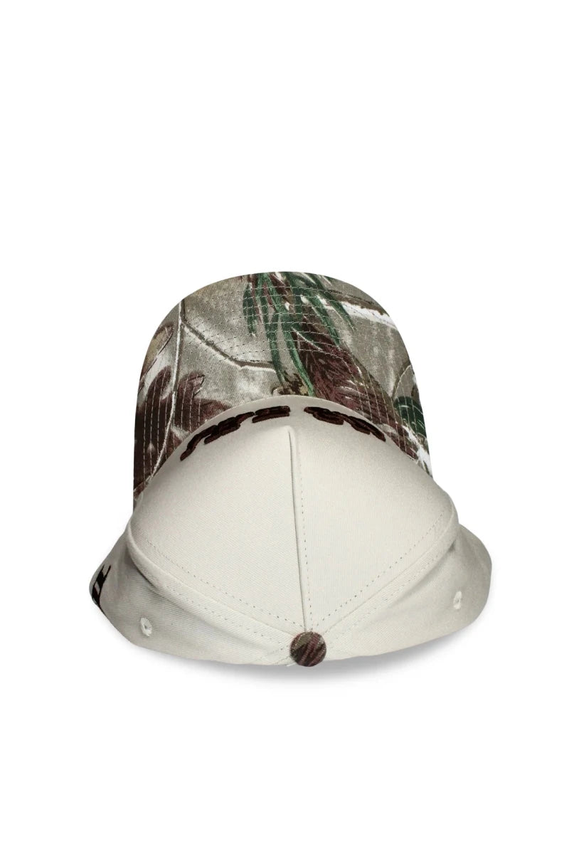 Ole Miss The Sip Cream & Camo Structured Hat - Game Day Apparel - Caps Adjustable
