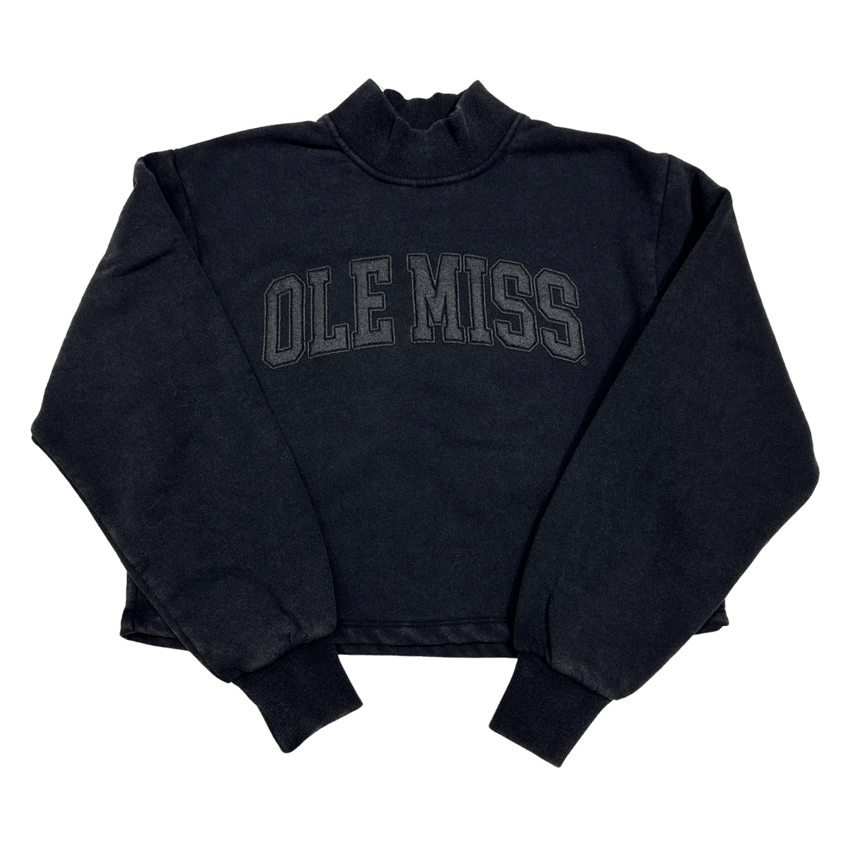 Ole Miss Tonal Mock Neck Sweatshirt - Shop B - Unlimited - women fleece