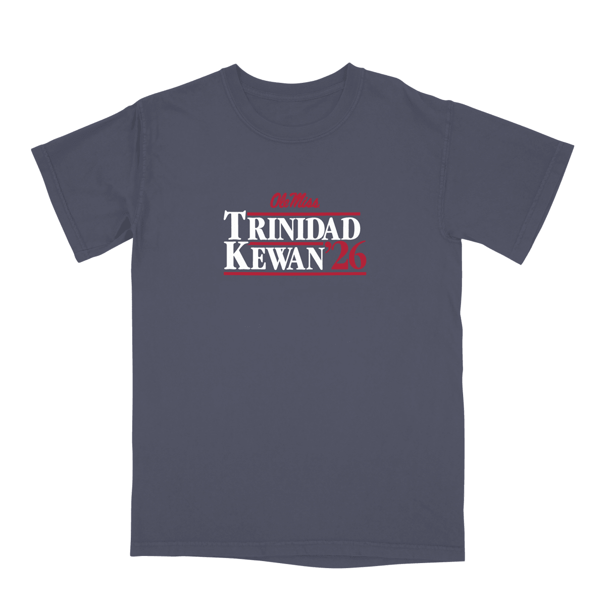 Ole Miss Trinidad & Kewan '26 Heisman Campaign T-Shirt - Game Day Apparel - T-Shirts