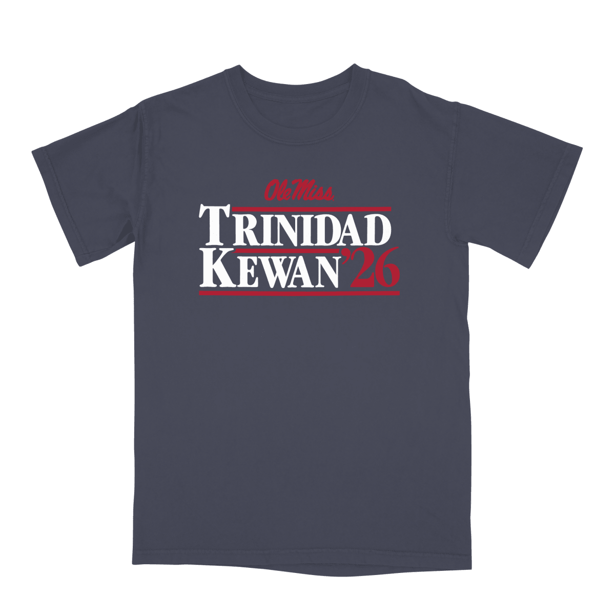 Ole Miss Trinidad & Kewan '26 Heisman Campaign T-Shirt - Game Day Apparel - T-Shirts