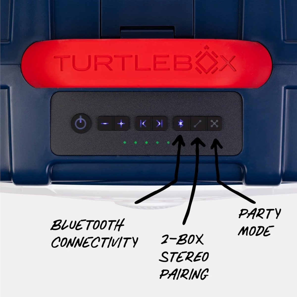 Ole Miss Turtlebox Americana Blue Gen 3 Portable Speaker - Game Day Apparel - novelty misc