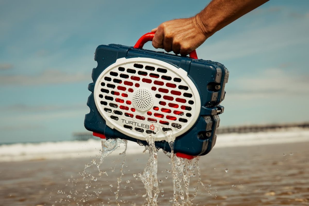 Ole Miss Turtlebox Americana Blue Gen 3 Portable Speaker - Game Day Apparel - novelty misc