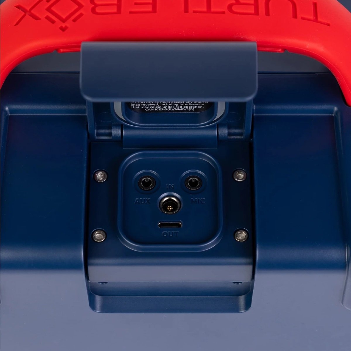 Ole Miss Turtlebox Americana Blue Gen 3 Portable Speaker - Game Day Apparel - novelty misc