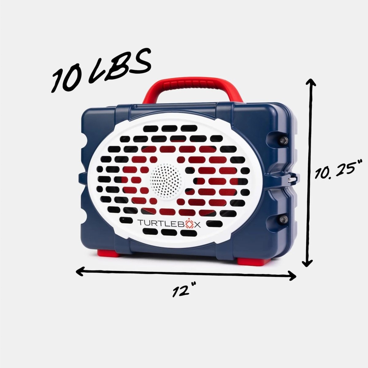 Ole Miss Turtlebox Americana Blue Gen 3 Portable Speaker - Game Day Apparel - novelty misc