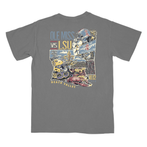 Ole Miss vs. LSU Game Day 2024 T-Shirt - Shop B - Unlimited - men tee