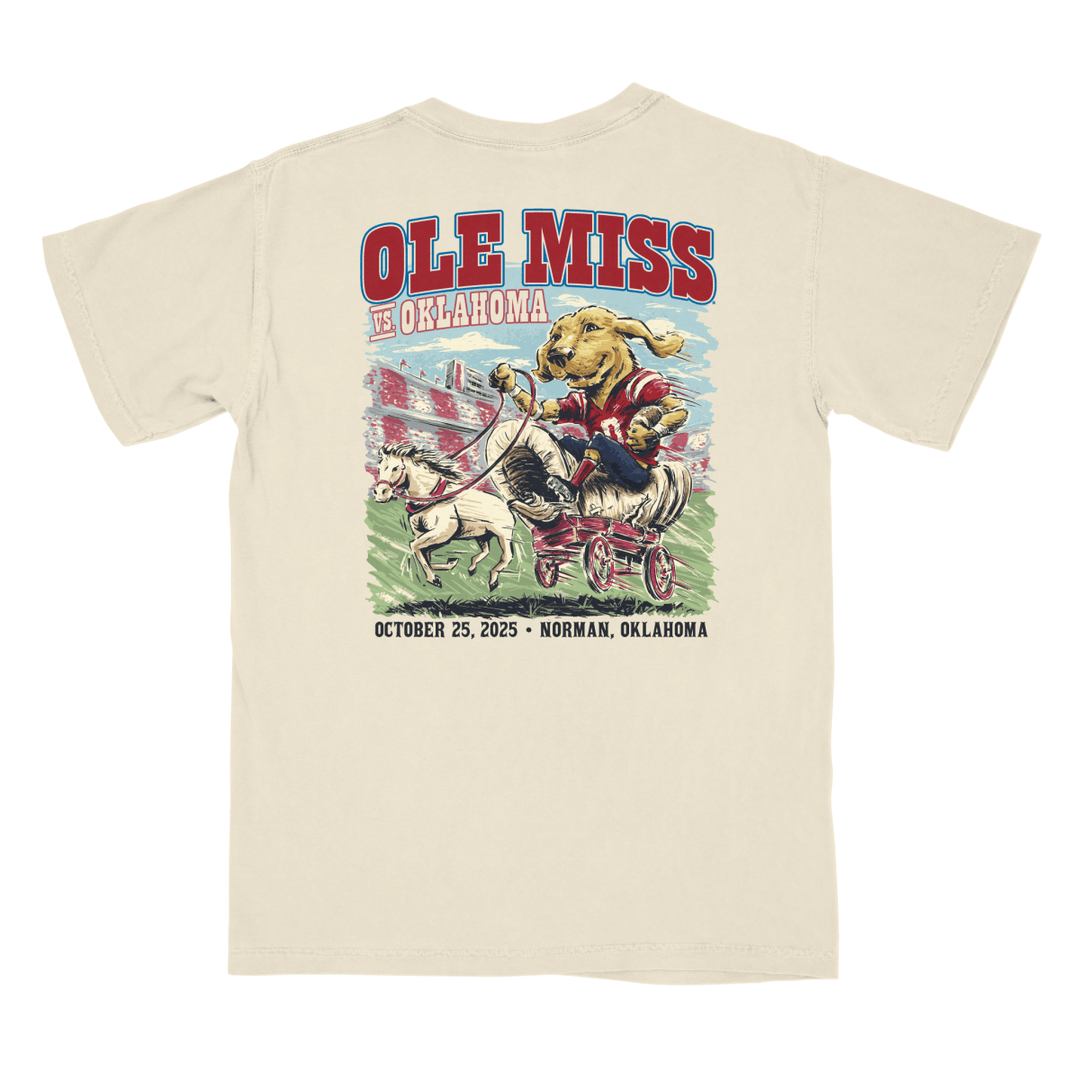 Ole Miss vs. Oklahoma Game Day 2025 T-Shirt - Shop B - Unlimited - 