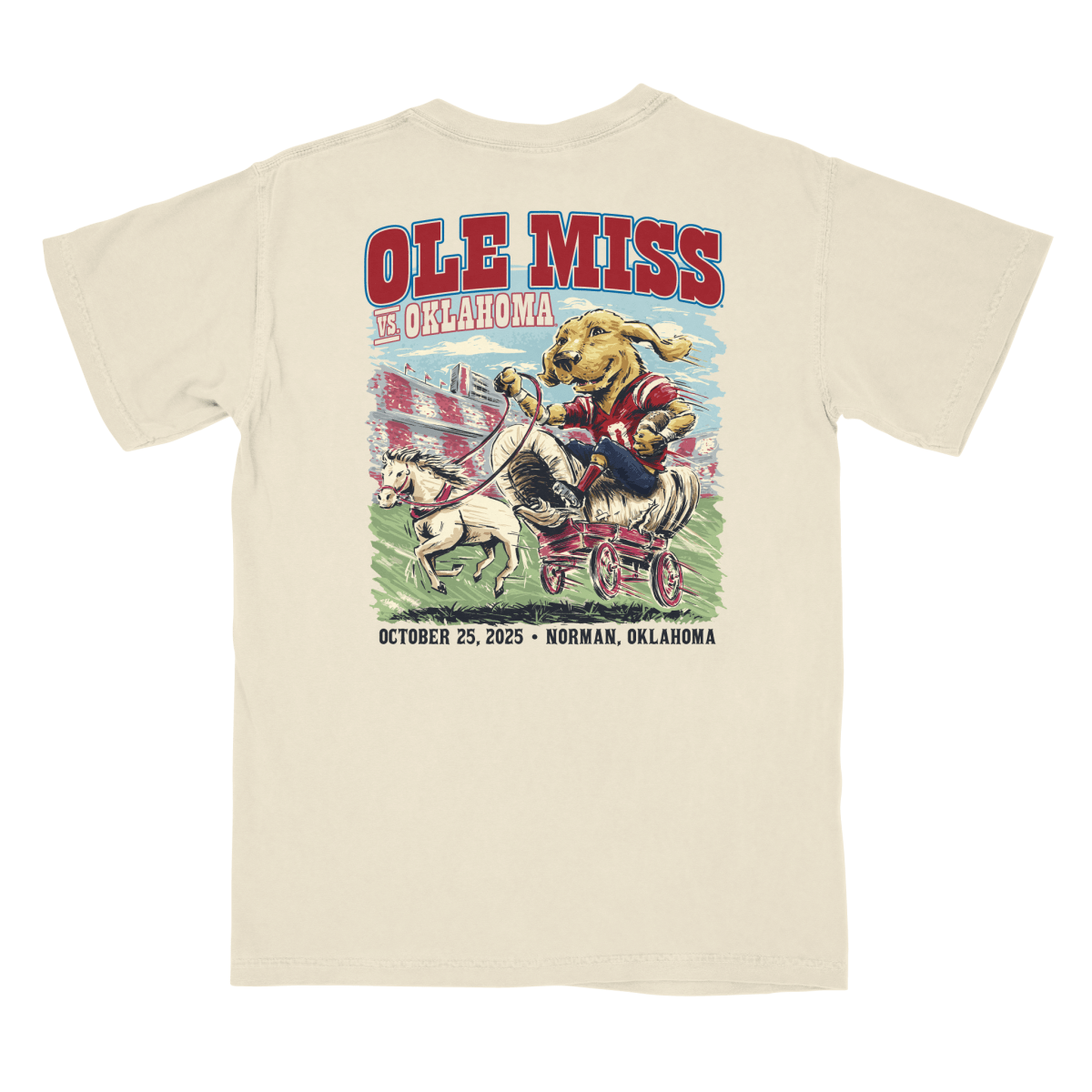 Ole Miss vs. Oklahoma Game Day 2025 T-Shirt - Shop B - Unlimited - 