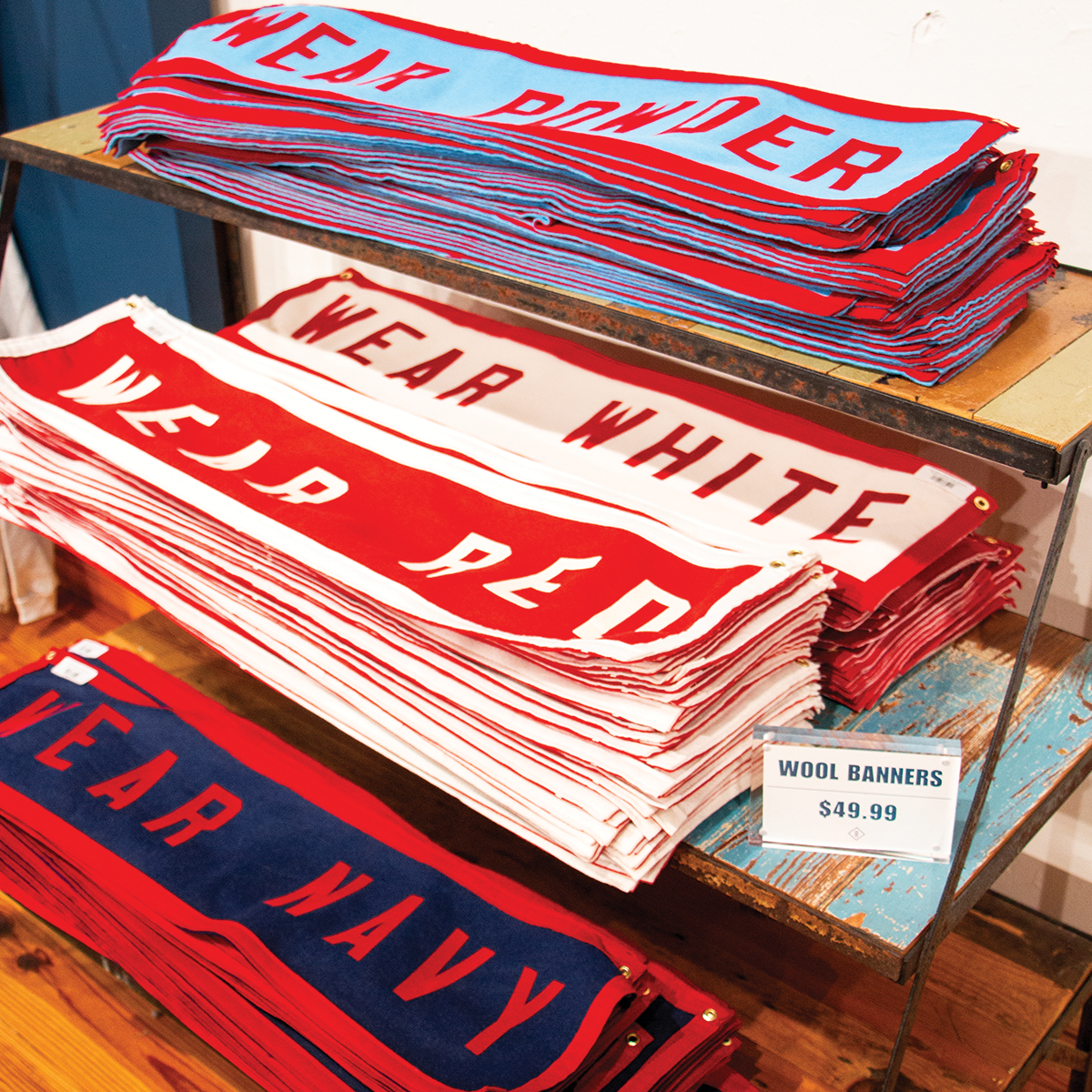Ole Miss Wool Felt Banner - Game Day Apparel - novelty flags