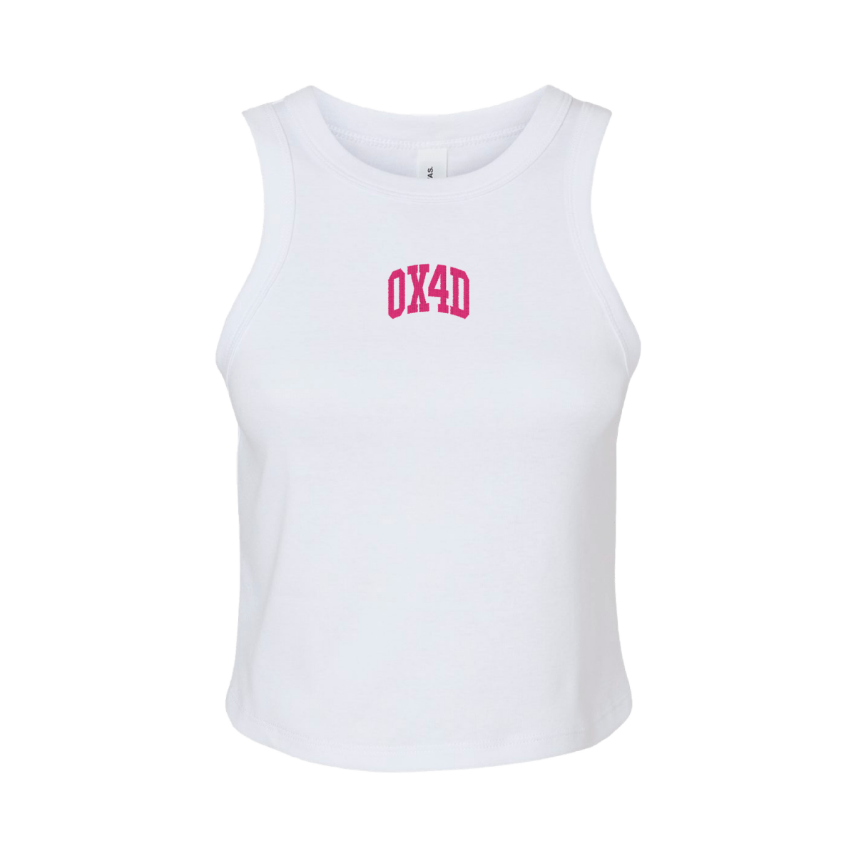 Oxford Arched Embroidered Tank - Shop B - Unlimited - women tank