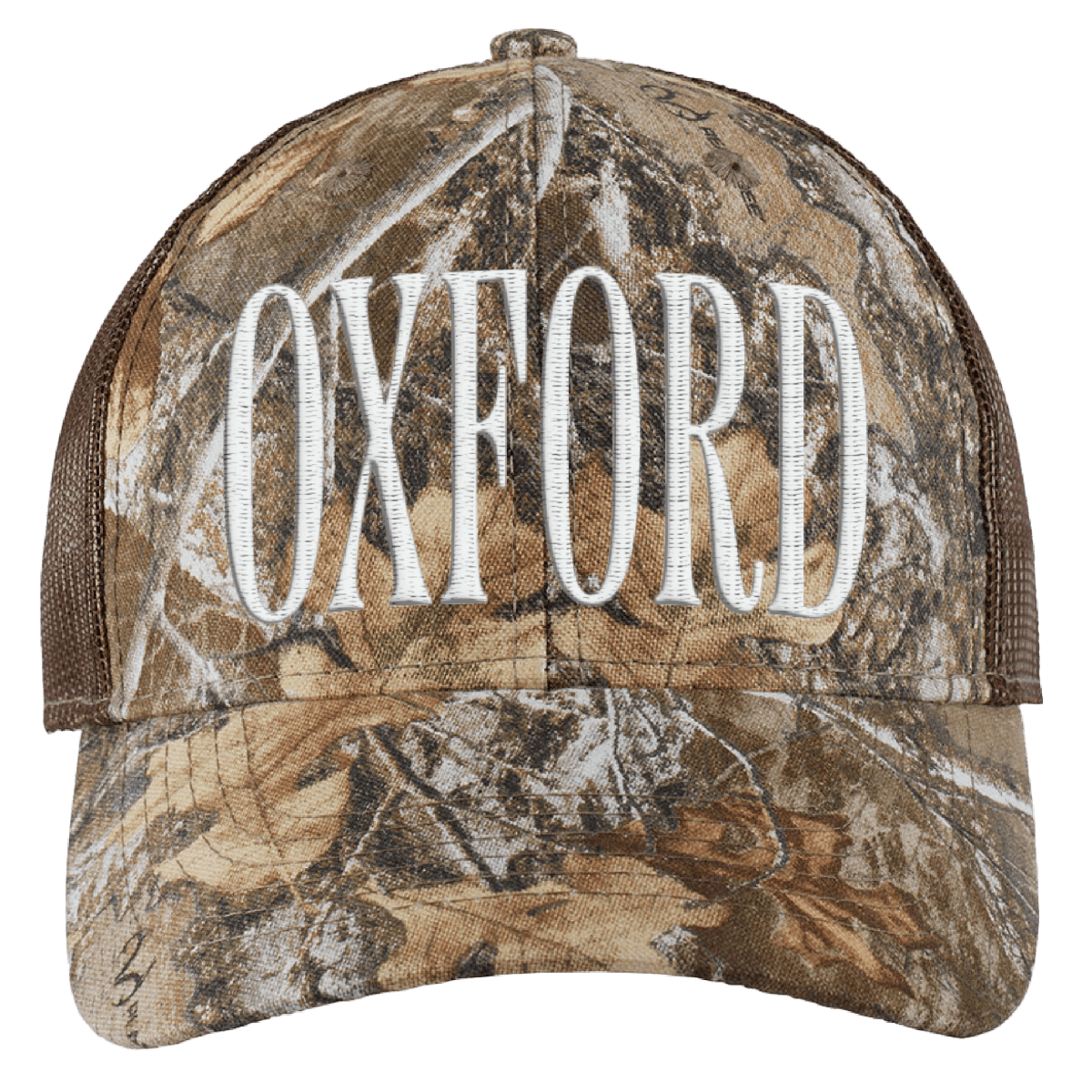 Oxford Bold Camo Trucker Hat - Shop B-Unlimited