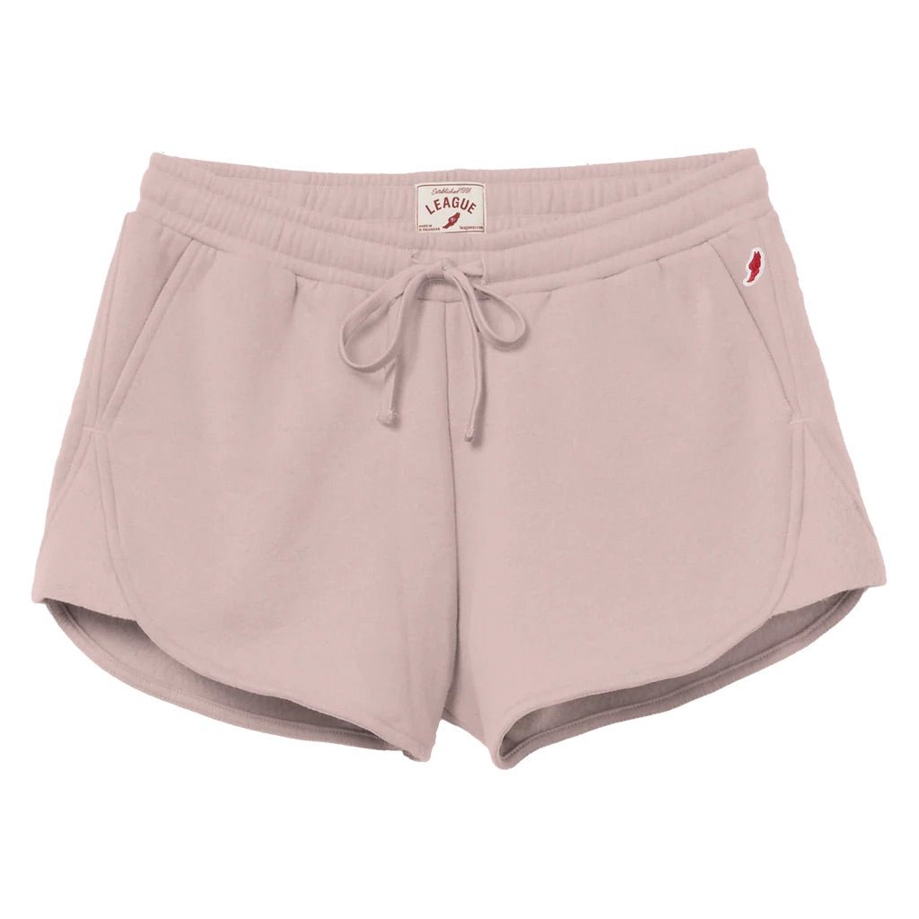 Oxford Dusty Rose Reverse Fleece Shorts - Game Day Apparel -