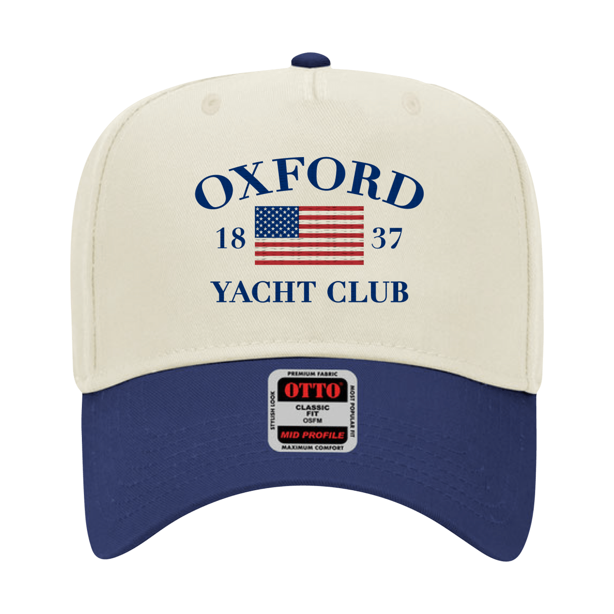 Oxford Embroidered Flag Hat - Shop B - Unlimited - caps adjustable