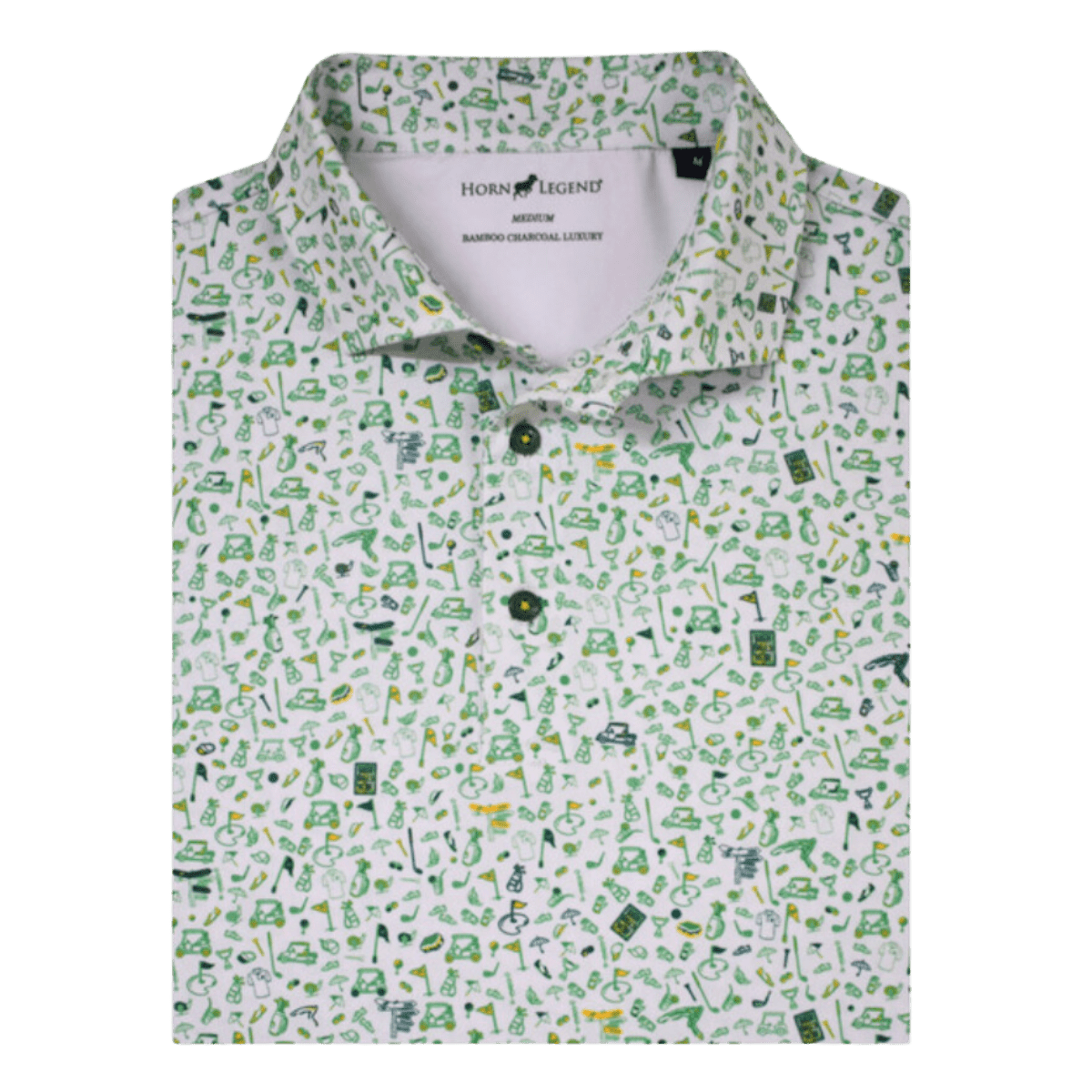 Oxford Horn Legend Golf Pattern Polo - Shop B - Unlimited - men resort