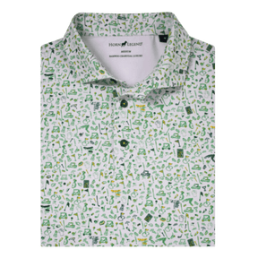 Oxford Horn Legend Golf Pattern Polo - Shop B - Unlimited - men resort