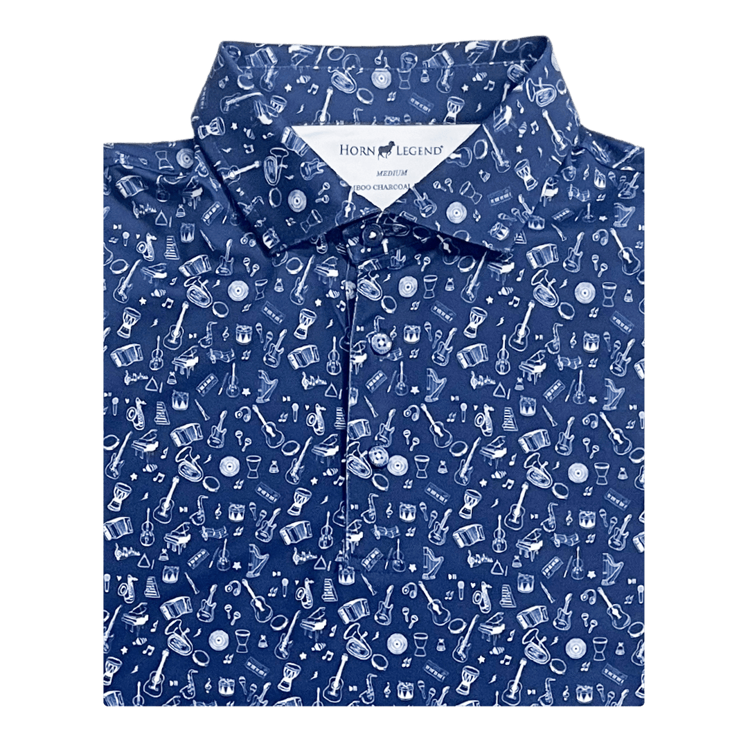 Oxford Horn Legend Pattern Polo - Shop B - Unlimited - men resort