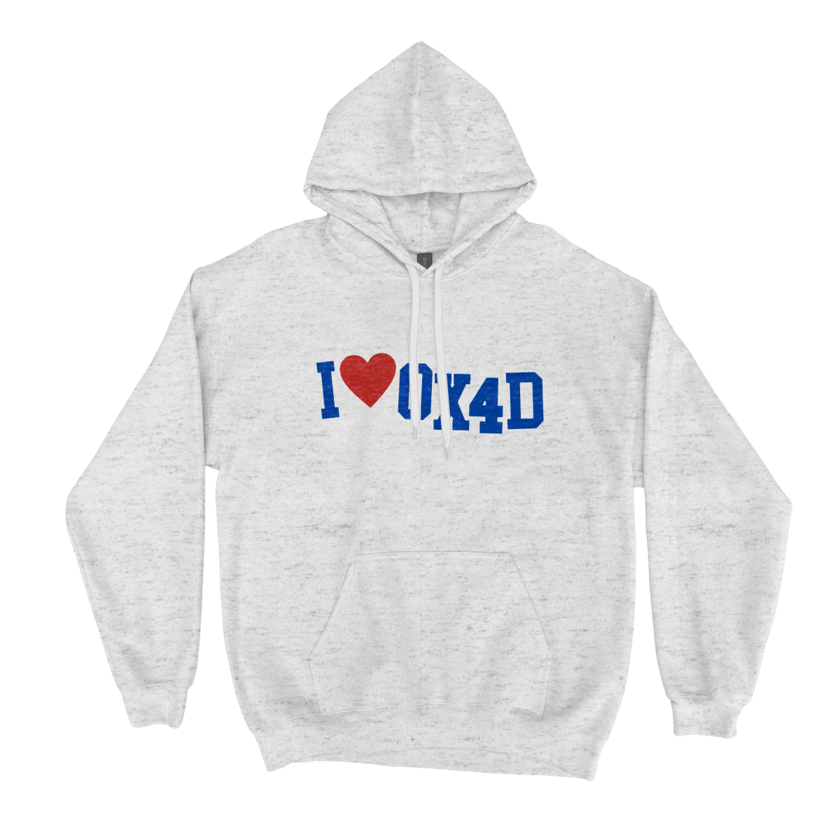 Oxford I Heart OX4D Hoodie - Shop B - Unlimited - men fleece