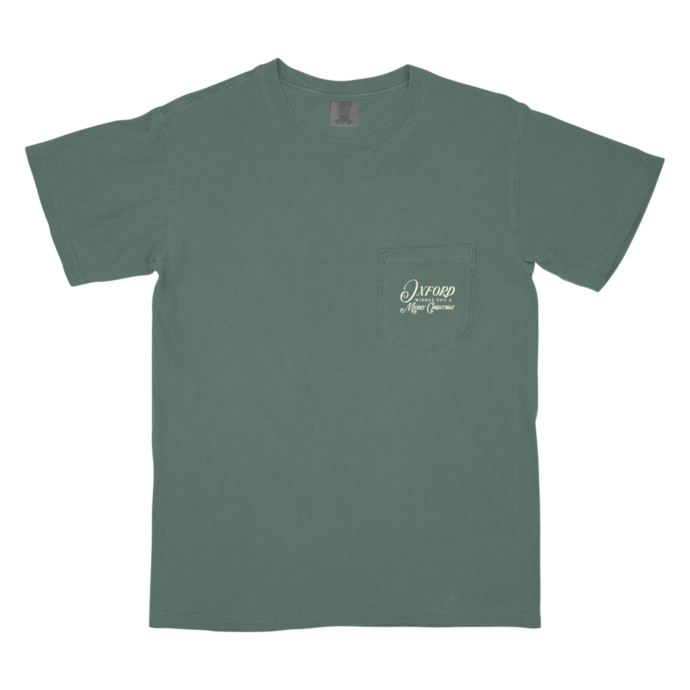 Oxford, Mississippi Christmas T-Shirt - Shop B - Unlimited - men tee