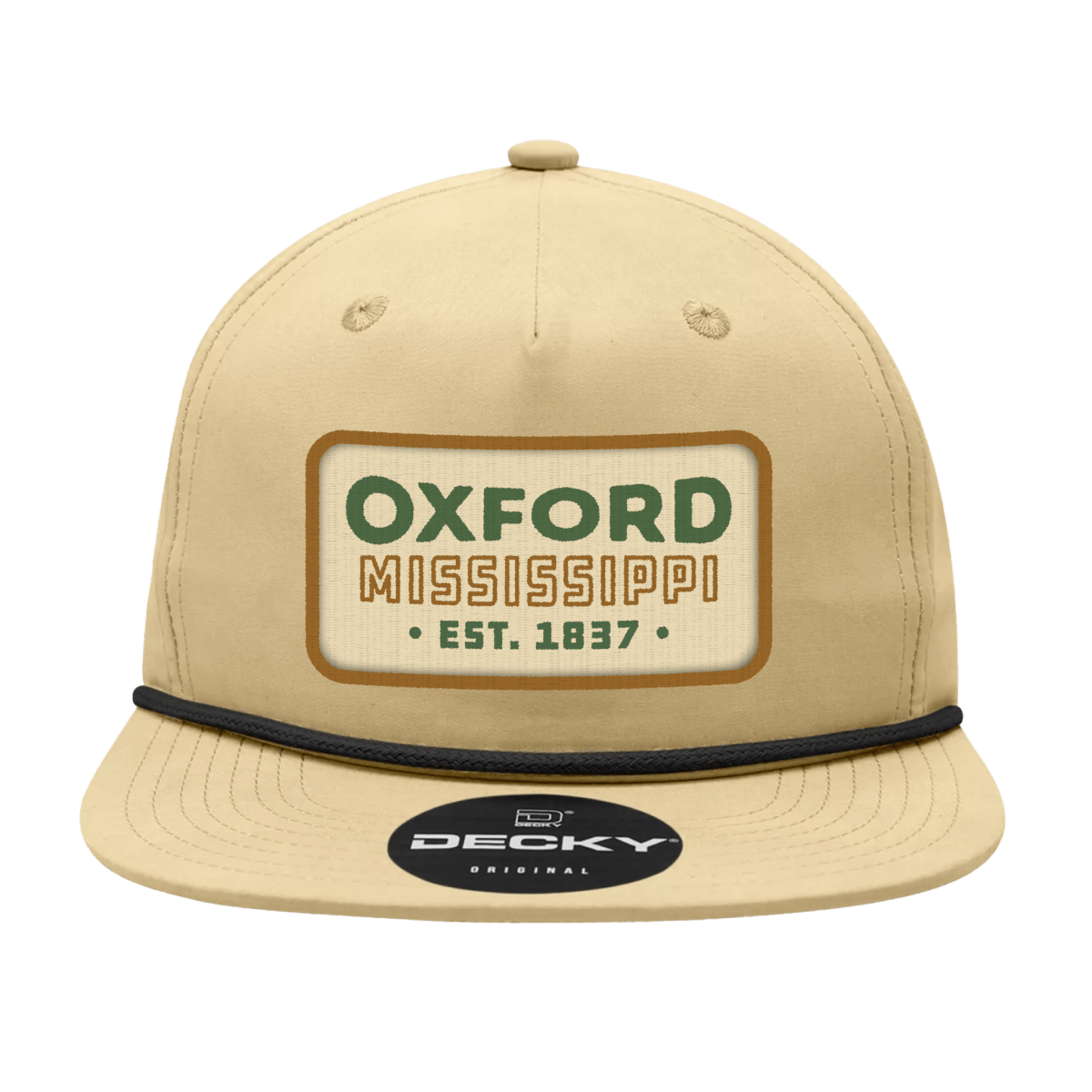 Oxford, Mississippi Vintage Patch Hat - Game Day Apparel - Caps Adjustable